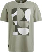 Cast Iron T-shirt Lichtgroen Print