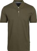OLYMP Poloshirt Piqué Olijfgroen