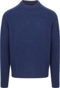 Barbour Grangetown Trui Wol Kobaltblauw