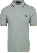 Fred Perry Polo M3600 Lichtblauw W62