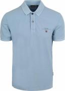 Napapijri Polo Elbas Chambray Blauw