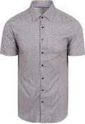 Desoto Short Sleeve Jersey Overhemd Grapefruit Multicolor