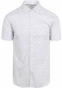 Desoto Short Sleeve Jersey Overhemd Print Wit