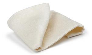 Suitable Zijde Wedding Pochet Paisley Off White -