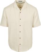 No Excess Short Sleeve Overhemd Structure Ecru