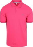 Sun68 Poloshirt Small Stripe Collar Roze