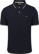 Gant Tipping Piqué Poloshirt Navy