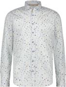 State Of Art Twill Overhemd Print Lichtblauw