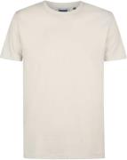 Petrol T-Shirt Viewcrest Melange Ecru