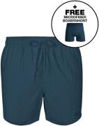 Muchachomalo Solid Zwembroek Blauw