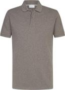 Profuomo Piqué Poloshirt Bruin