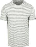 No Excess Stripes T-Shirt Green