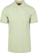 Suitable Mang Poloshirt Lichtgroen