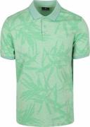 State of Art Poloshirt Faded Leaf Groen