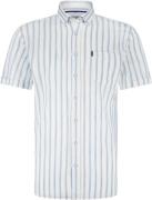 State Of Art Short Sleeve Overhemd Stripes Lichtblauw