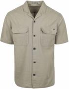 No Excess Short Sleeve Overhemd Groen