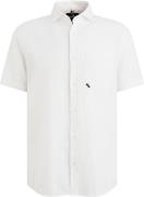 Vanguard Short Sleeve Overhemd Linnen Blend Wit