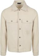 Suitable Drop Loop Overshirt Sand