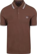 Fred Perry M3600 Polo Bruin Y66