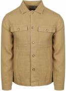Suitable Linnen Overshirt Beige