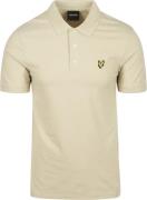 Lyle and Scott Polo Plain Grey Taupe