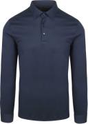 Desoto Longsleeve Poloshirt Essential Navy