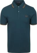 Fred Perry Polo Twin Tipped M3600 Petrol