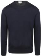Profuomo Pullover Merinowol Navy