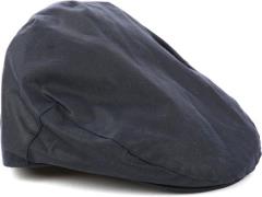 Barbour Wax Flat Cap Navy