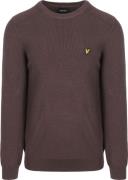Lyle & Scott Rib Pullover Bruin