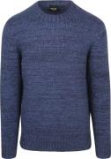 Lyle & Scott Pullover Melange Donkerblauw