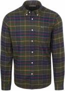 Barbour Kyeloch Overhemd Ruit Donkergroen