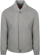 Suitable Bomberjas Flanel Grijs