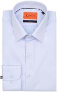 Suitable Twill Overhemd Lichtblauw