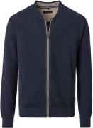 Casa Moda Vest Zip Structure Navy