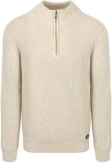 NZA Half Zip Trui Drake Warm Beige
