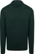 Suitable Trui Cooldry Knit Turtleneck Groen