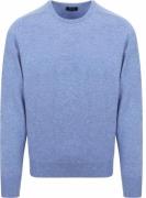 William Lockie Pullover O-neck Lambswool Glacier