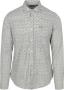 NZA Overhemd Kayson Print Multicolour