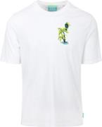 Scotch & Soda T-Shirt Backprint Wit