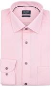 Olymp Luxor Overhemd Extra Lange Mouwen Structure Roze