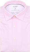 OLYMP Overhemd Level 5 24/Seven Pied De Poule Roze
