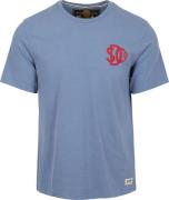 Superdry Neon Relaxed T-Shirt Blauw