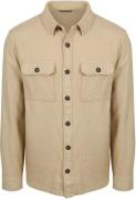 Suitable Overshirt Structure Beige