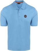 Napapijri E-Badge Polo Mid Blauw