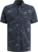 PME Legend Poloshirt Slub Jersey Navy