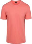 BOSS T-shirt Tegood Roze