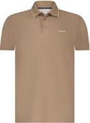 State of Art Poloshirt Piqué Bruin