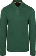 BOSS Passerby Polo Donkergroen