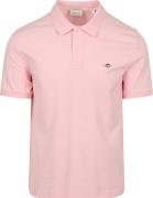 Gant Shield Piqué Poloshirt Lichtroze